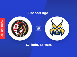 HC Prešov - HK Spišská Nová Ves: ONLINE prenos zo zápasu 52. kola Tipsport ligy.