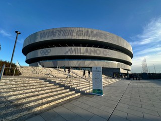 Aréna Santagiulia v Miláne. 