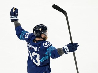 Finland's Nikolas Matinpalo celebrates after scoring his sides first goal during a preliminary round match of men's ice hockey between Finland and Sweden at the 2026 Winter Olympics, in Milan, Italy, Friday, Feb. 13, 2026. (AP Photo/Hassan Ammar)
- 2026 Winter Olympic Games;Winter Olympic games;Olympic games;Sports;Events;XXV Olympiad;Olympics 2026;Milan Cortina Olympics;Winter Olympics 2026;Milan Cortina Winter Olympics;2026 Milan Cortina Olympic Games;Olympics;Winter Games