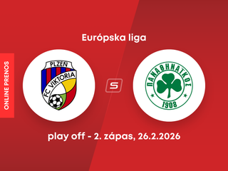 FC Viktoria Plzeň a Panathinaikos FC: ONLINE prenos zo zápasu Európskej ligy.