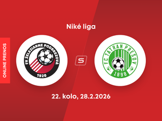 FK Železiarne Podbrezová - FC Tatran Prešov: ONLINE prenos zo zápasu 22. kola Niké ligy.