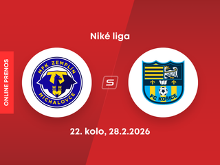 MFK Zemplín Michalovce - FC Košice: ONLINE prenos zo zápasu 22. kola Niké ligy.