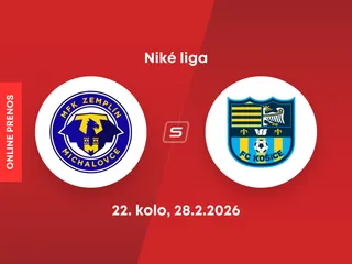 MFK Zemplín Michalovce - FC Košice: ONLINE prenos zo zápasu 22. kola Niké ligy.