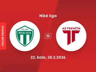 MFK Skalica - AS Trenčín: ONLINE prenos zo zápasu 22. kola Niké ligy.