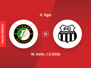 OFK Malženice - FC Petržalka: ONLINE prenos zo zápasu 18. kola II. ligy.