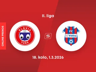 Slávia TU Košice - FCViOn Zlaté Moravce: ONLINE prenos zo zápasu 18. kola II. ligy.