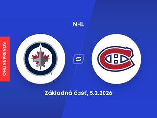 Winnipeg Jets - Montreal Canadiens: ONLINE prenos zo zápasu NHL.