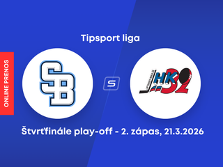 HC Slovan Bratislava - Hk 32 Liptovský Mikuláš: ONLINE prenos z 2. zápasu štvrťfinále play-off Tipsport ligy.