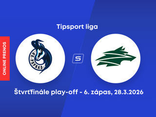 HK Poprad - Vlci Žilina: ONLINE prenos zo 6. zápasu štvrťfinále play-off Tipsport ligy.