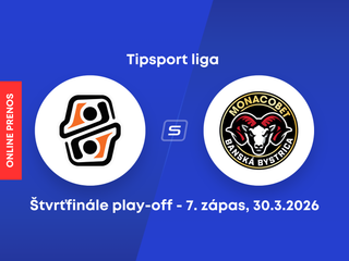 HC Košice - HC MONACObet Banská Bystrica: ONLINE prenos zo 7. zápasu štvrťfinále play-off Tipsport ligy.