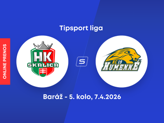 HK Skalica - HC 19 Humenné: ONLINE prenos z 5. kola baráže o Tipsport ligu.