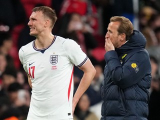 Sklamaní futbalisti Anglicka.