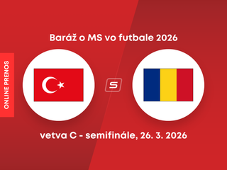 Turecko - Rumunsko: ONLINE prenos zo zápasu baráže o MS 2026