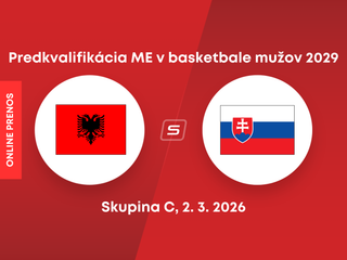 Albánsko - Slovensko: LIVE STREAM zo zápasu kvalifikácie na ME v basketbale mužov 2029.