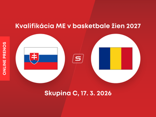 Slovensko - Rumunsko: Online prenos zo zápasu kvalifikácie na ME v basketbale žien 2027. 