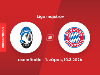 Atalanta Bergamo - Bayern Mníchov: ONLINE prenos zo zápasu osemfinále Ligy majstrov. 