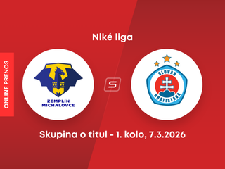 MFK Zemplín Michalovce - ŠK Slovan Bratislava: ONLINE prenos zo zápasu 1. kola skupiny o titul Niké ligy.