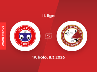 Slávia TU Košice - Stará Ľubovňa Redfox Football Club: ONLINE prenos zo zápasu 19. kola II. ligy.