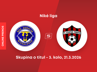 MFK Zemplín Michalovce - FC Spartak Trnava: ONLINE prenos zo zápasu 3. kola skupiny o titul Niké ligy.