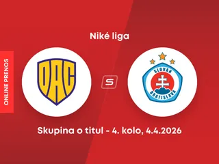 FC DAC Dunajská Streda - ŠK Slovan Bratislava: ONLINE prenos zo zápasu 4. kola skupiny o titul Niké ligy.