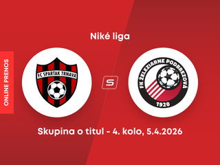 FC Spartak Trnava - FK Železiarne Podbrezová: ONLINE prenos zo zápasu 4. kola skupiny o titul Niké ligy.