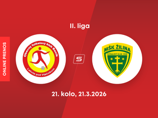OFK Baník Lehota pod Vtáčnikom - MŠK Žilina B: ONLINE prenos zo zápasu 21. kola II. ligy.