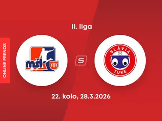 MŠK Považská Bystrica - Slávia TU Košice: ONLINE prenos zo zápasu 22. kola II. ligy.