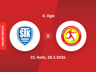 FC ŠTK 1914 Šamorín - OFK Baník Lehota pod Vtáčnikom: ONLINE prenos zo zápasu 22. kola II. ligy.