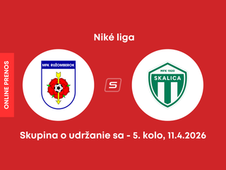MFK Ružomberok - MFK Skalica: ONLINE prenos zo zápasu 5. kola skupiny o udržanie sa v Niké lige.