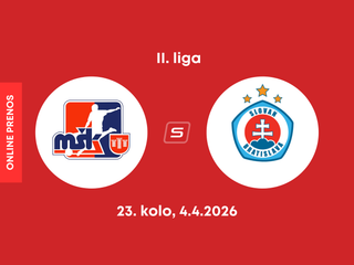 MŠK Považská Bystrica - ŠK Slovan Bratislava B: ONLINE prenos zo zápasu 23. kola II. ligy.