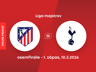 Atlético Madrid - Tottenham: ONLINE prenos zo zápasu osemfinále Ligy majstrov. 