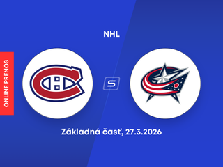 Montreal Canadiens - Columbus Blue Jackets: ONLINE prenos zo zápasu NHL.