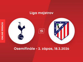 Tottenham Hotspur - Atlético Madrid: ONLINE prenos z druhého zápasu osemfinále Ligy majstrov. 