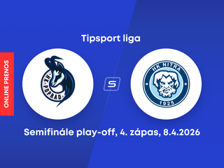 HK Poprad - HK Nitra: ONLINE prenos zo 4. zápasu semifinále play-off Tipsport ligy.
