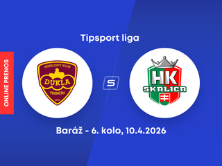 HK Dukla Trenčín - HK Skalica: ONLINE prenos zo 6. kola baráže o Tipsport ligu.