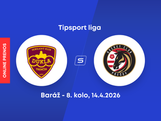HK Dukla Trenčín - HC Prešov: ONLINE prenos z 8. kola baráže o Tipsport ligu.