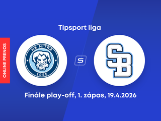 HK Nitra - HC Slovan Bratislava: ONLINE prenos z 1. zápasu finále play-off Tipsport ligy.