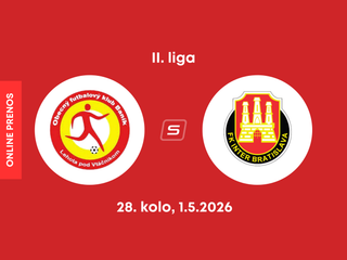 OFK Baník Lehota pod Vtáčnikom - FK Inter Bratislava: ONLINE prenos zo zápasu 28. kola II. ligy.