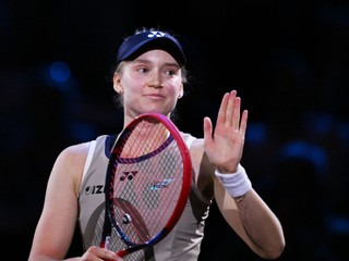 Jelena Rybakinová sa raduje po víťazstve
