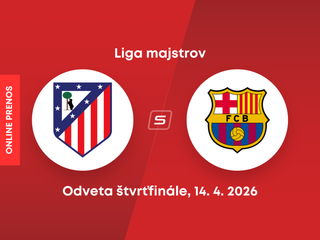 Atlético Madrid - FC Barcelona: ONLINE prenos z odvetného zápasu štvrťfinále Ligy majstrov. 