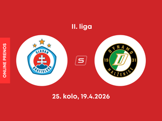 ŠK Slovan Bratislava B - OFK Malženice: ONLINE prenos zo zápasu 25. kola II. ligy.