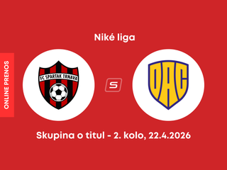 FC Spartak Trnava - FC DAC Dunajská Streda: ONLINE prenos zo zápasu 2. kola skupiny o titul Niké ligy.