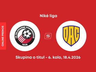 FK Železiarne Podbrezová - FC DAC Dunajská Streda: ONLINE prenos zo zápasu 6. kola skupiny o titul Niké ligy.