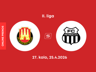 FK Inter Bratislava - FC Petržalka: ONLINE prenos zo zápasu 27. kola II. ligy.