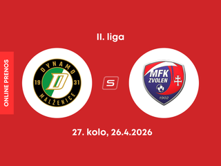 OFK Malženice - MFK Zvolen: ONLINE prenos z dohrávky zápasu 27. kola II. ligy.