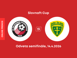 FK Železiarne Podbrezová - MŠK Žilina: ONLINE prenos z odvetného zápasu semifinále Slovnaft Cupu.