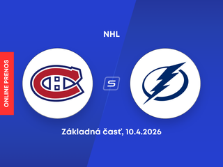 Montreal Canadiens - Tampa Bay Lightning: ONLINE prenos zo zápasu NHL.