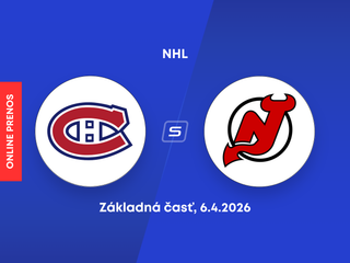 Montreal Canadiens - New Jersey Devil: ONLINE prenos zo zápasu NHL.