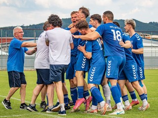 Radosť hráčov MFK Bytča.