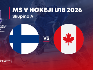 Fínsko - Kanada: ONLINE prenos zo skupiny B na MS v hokeji do 18 rokov 2026 (MS U18).